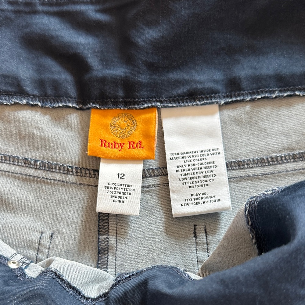 Ruby Rd. Dark Gray Women's Jeans